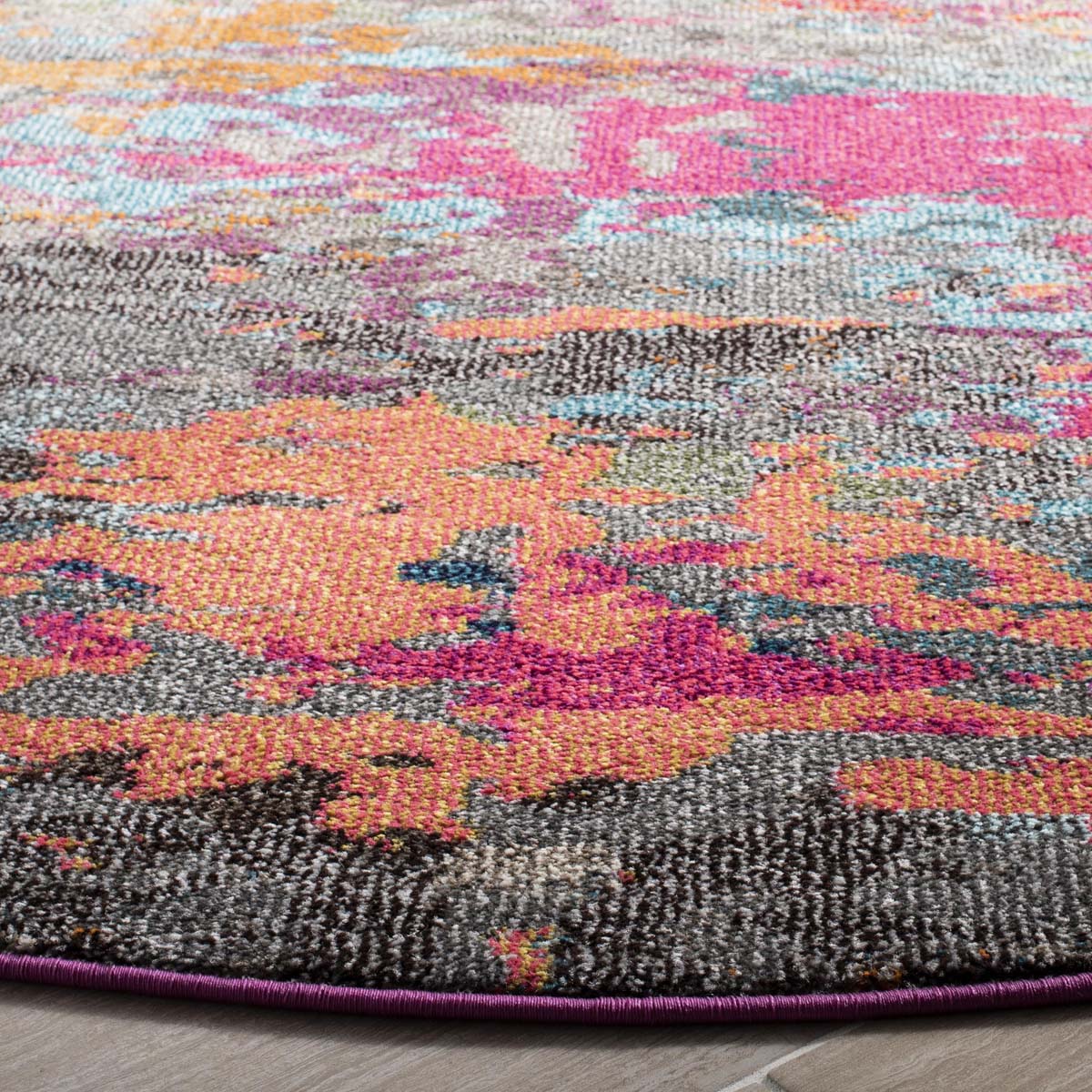 Safavieh Monaco 261 Rug, MNC261 - FUCHSIA / BLUE