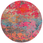 Safavieh Monaco 261 Rug, MNC261 - FUCHSIA / BLUE
