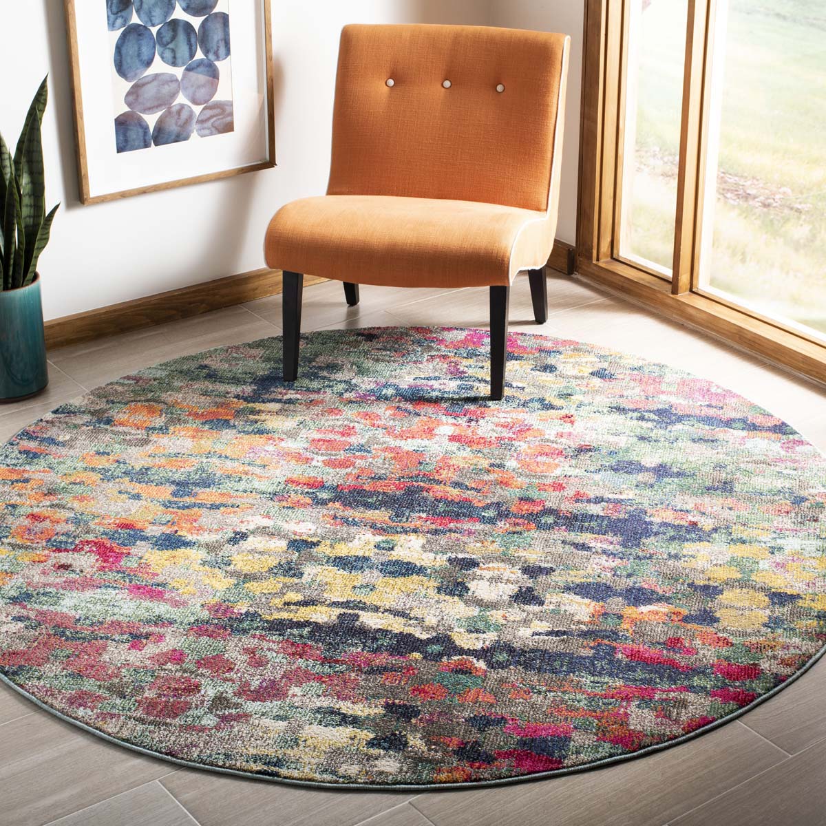 Safavieh Monaco 263 Rug, MNC263 - GREEN / BLUE