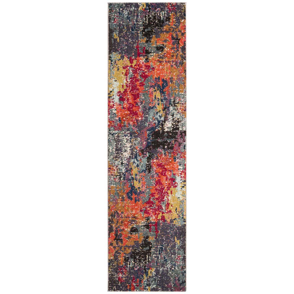 Safavieh Monaco 266 Rug, MNC266 - BLUE / ORANGE