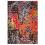 Safavieh Monaco 266 Rug, MNC266 - BLUE / ORANGE