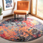 Safavieh Monaco 266 Rug, MNC266 - BLUE / ORANGE