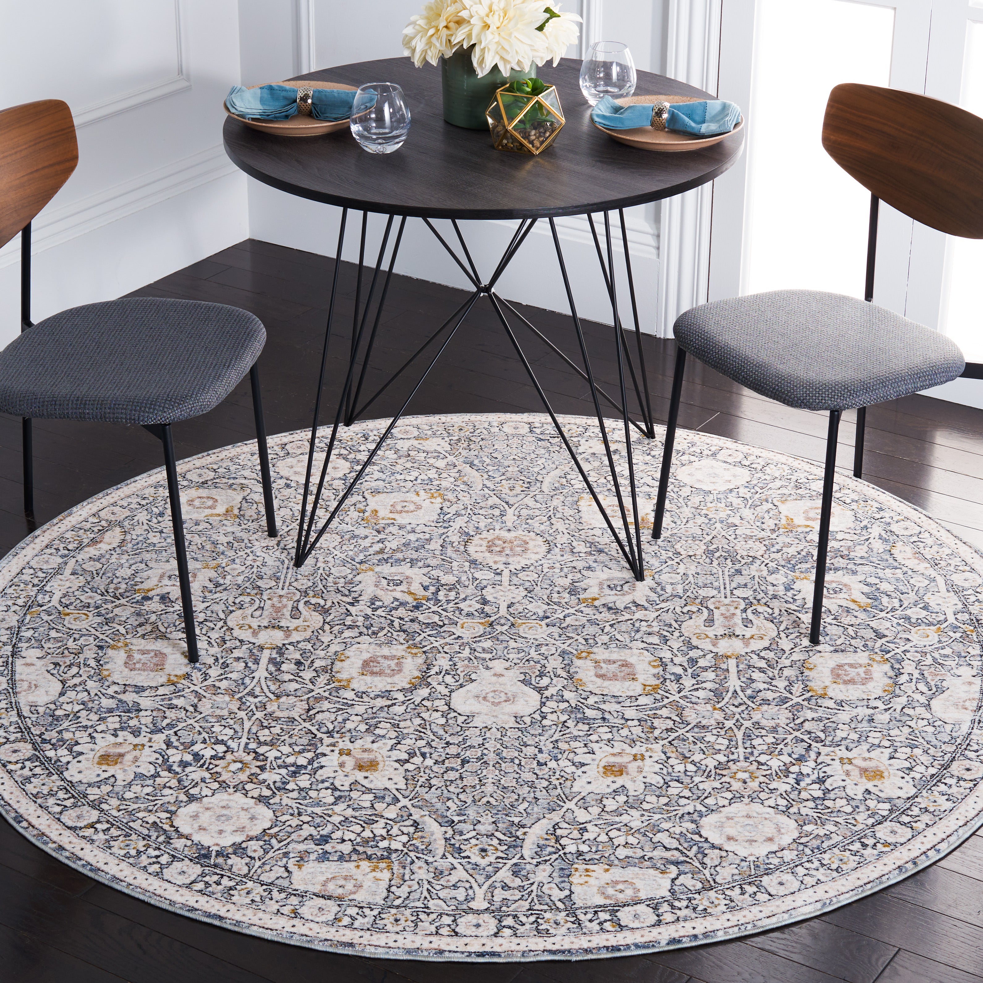 Safavieh Moondust 650 Rug, MND650 - Ivory / Grey