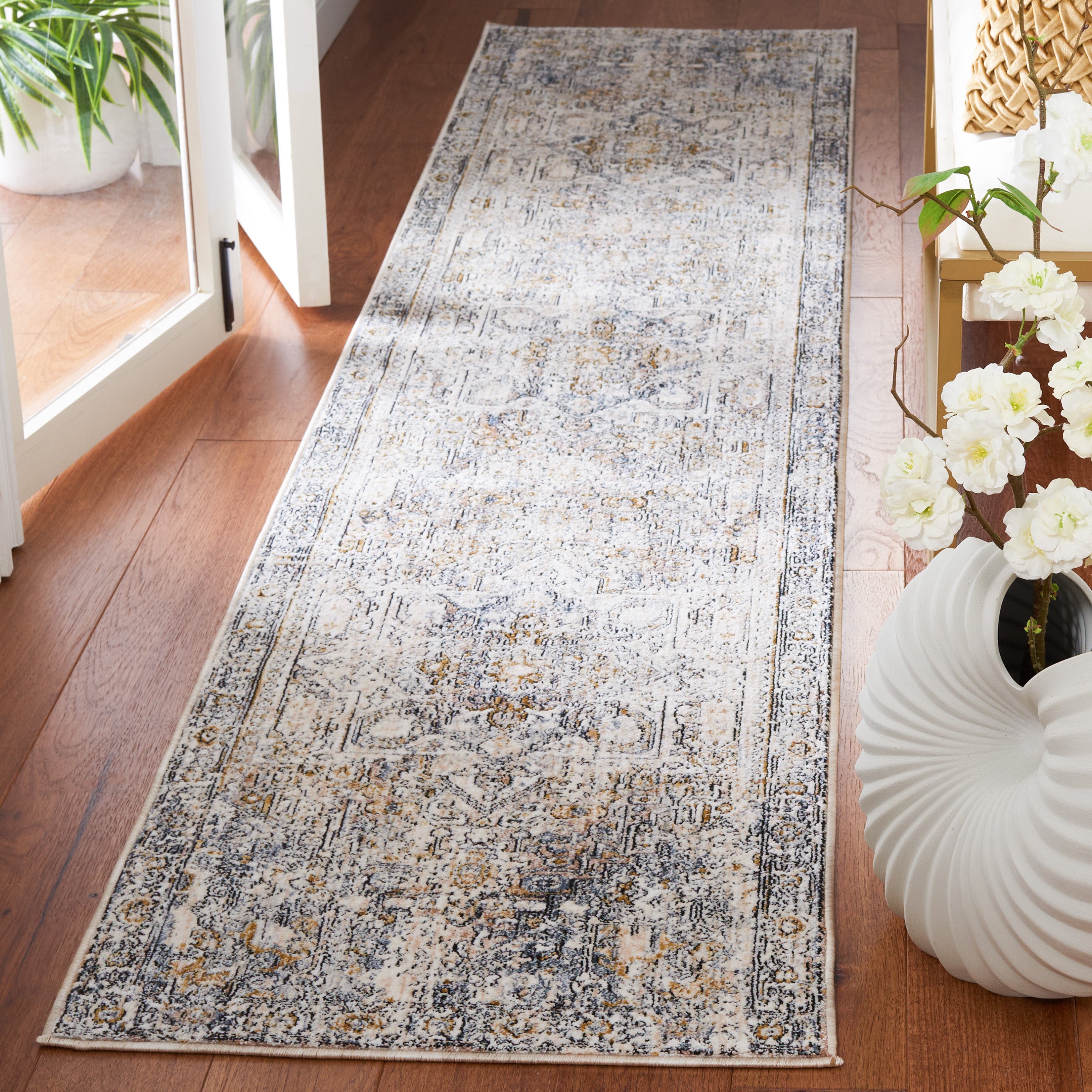 Safavieh Moondust 652 Rug, MND652 - Ivory / Blue
