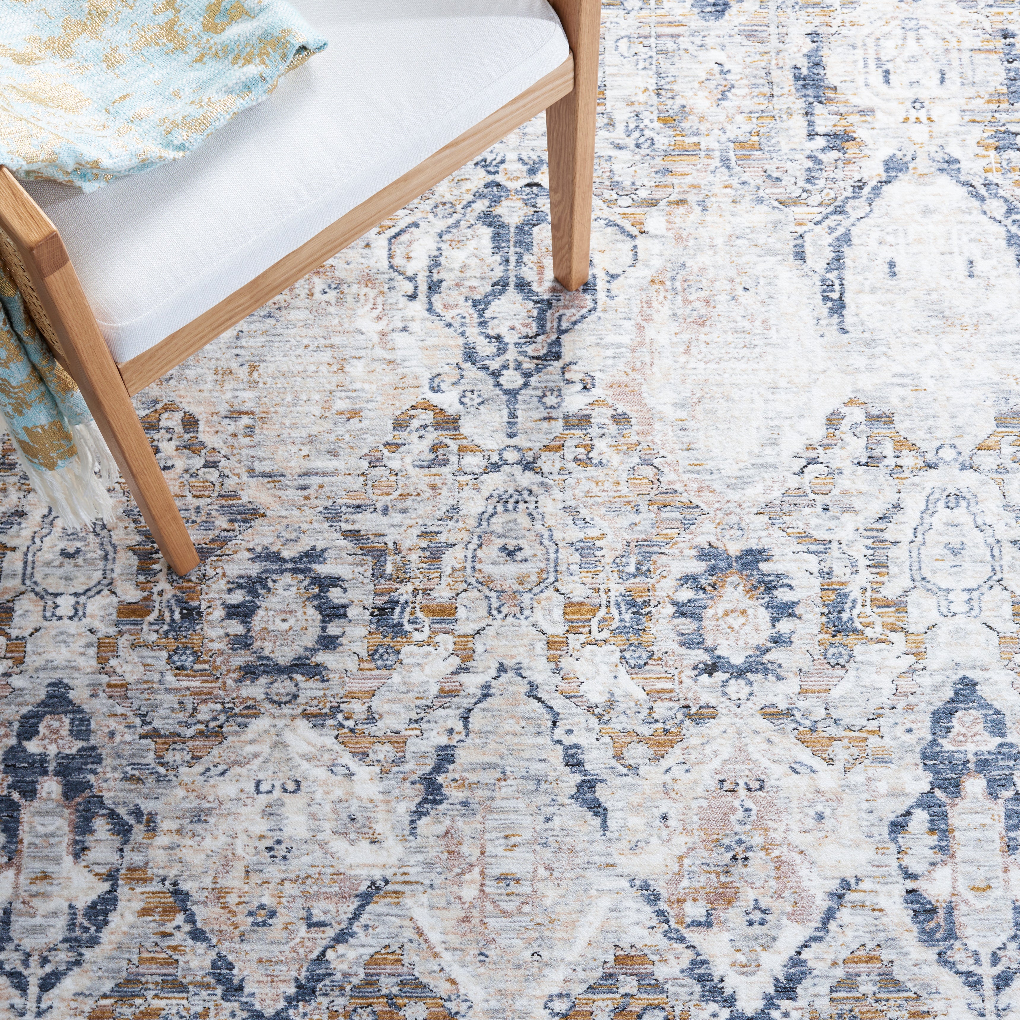 Safavieh Moondust 654 Rug, MND654 - Grey / Blue