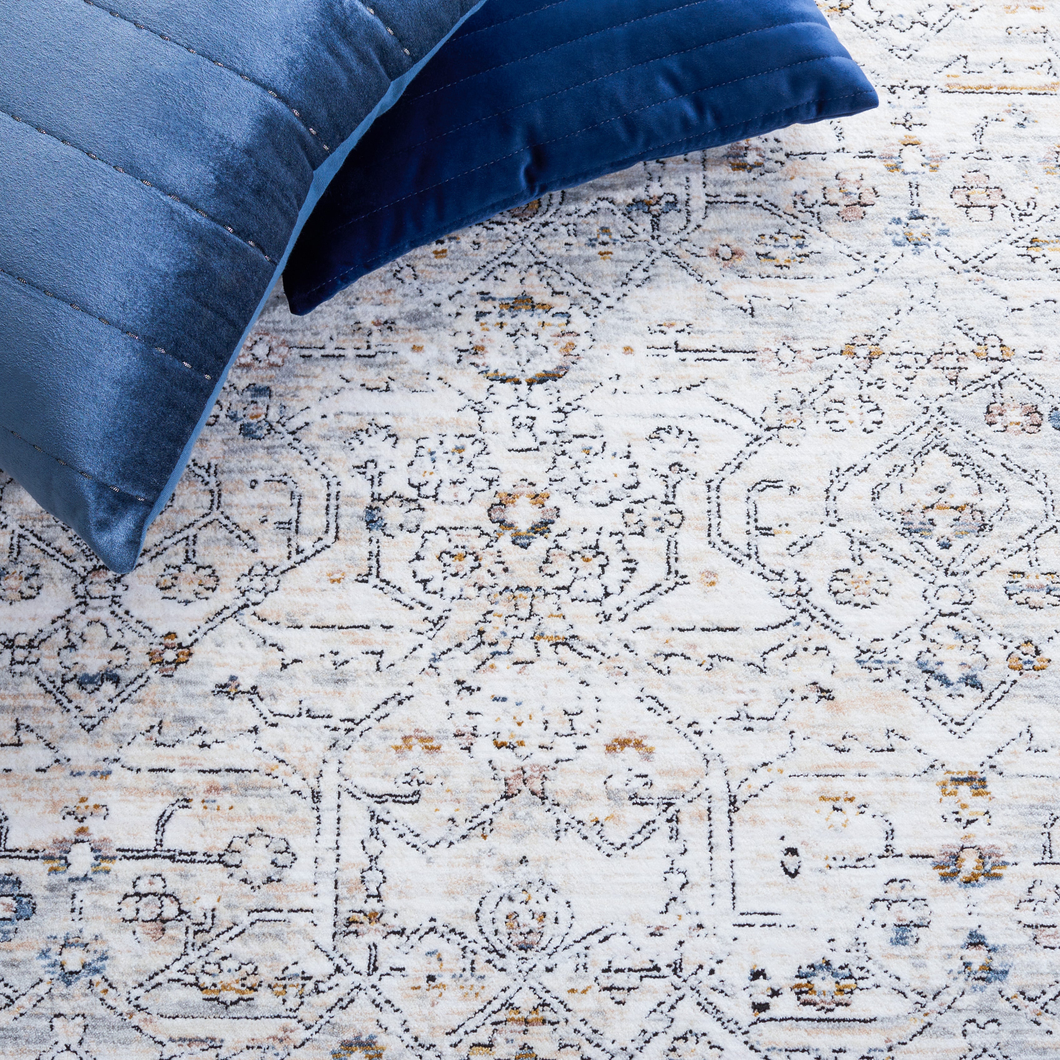 Safavieh Moondust 656 Rug, MND656 - Grey / Blue