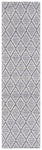 Safavieh Marbella 321 Rug, MRB321 - Light Grey / Black