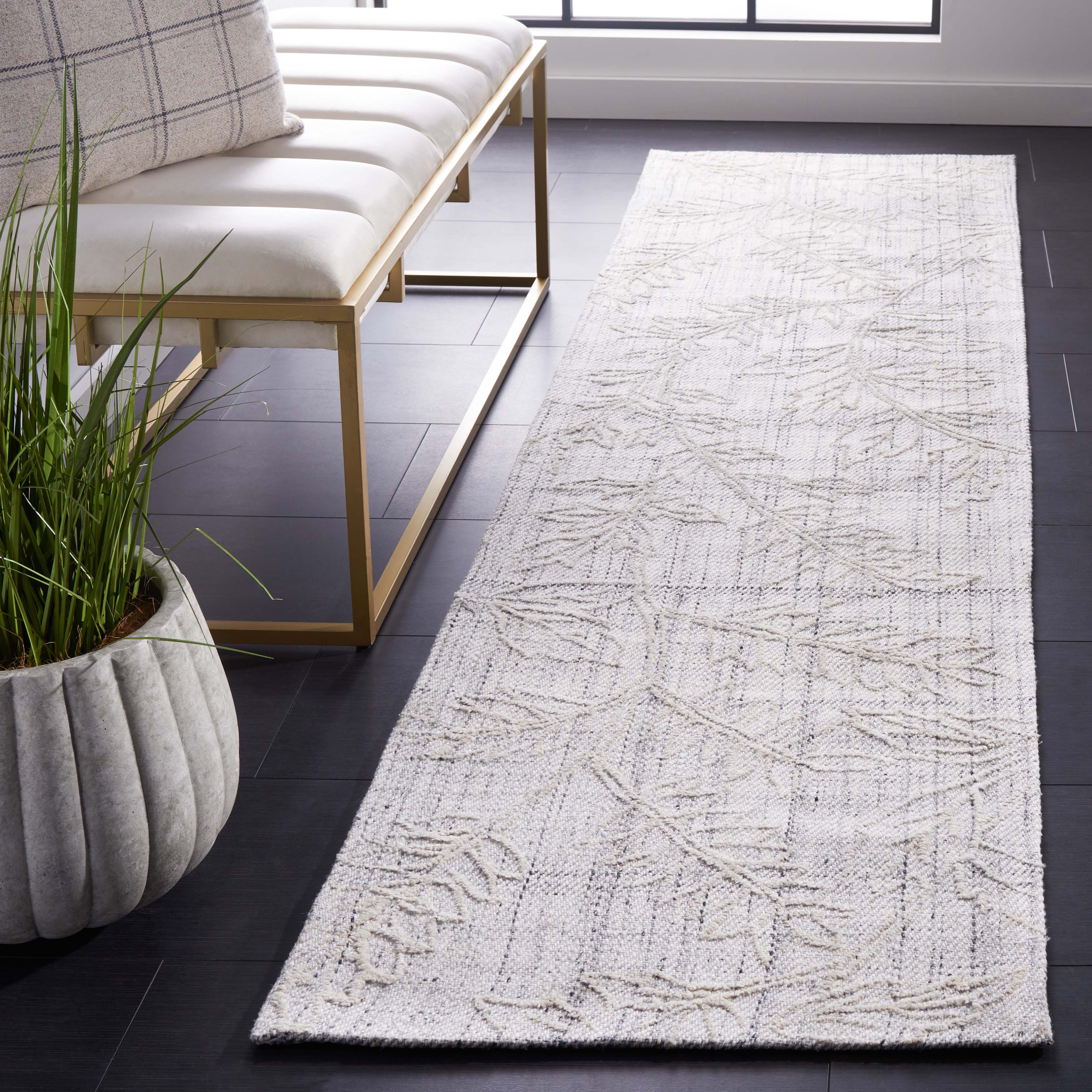 Safavieh Marbella 322 Rug, MRB322 - Grey / Ivory