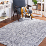 Safavieh Marbella 323 Rug, MRB323 - Dark Grey / Ivory