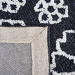 Safavieh Marbella 323 Rug, MRB323 - Black / Ivory