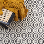 Safavieh Marbella 325 Rug, MRB325 - Black / Ivory