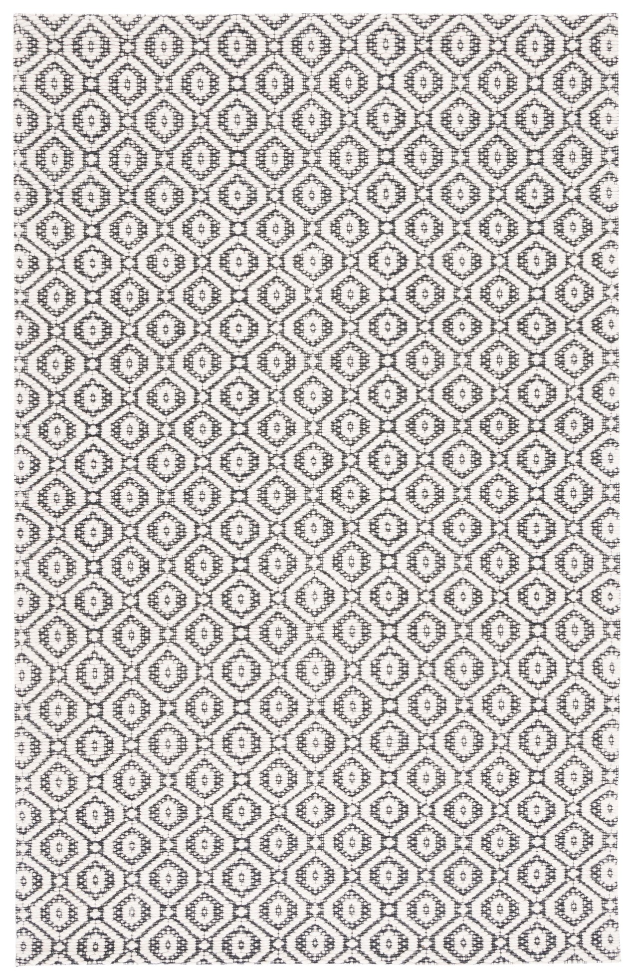 Safavieh Marbella 325 Rug, MRB325 - Black / Ivory