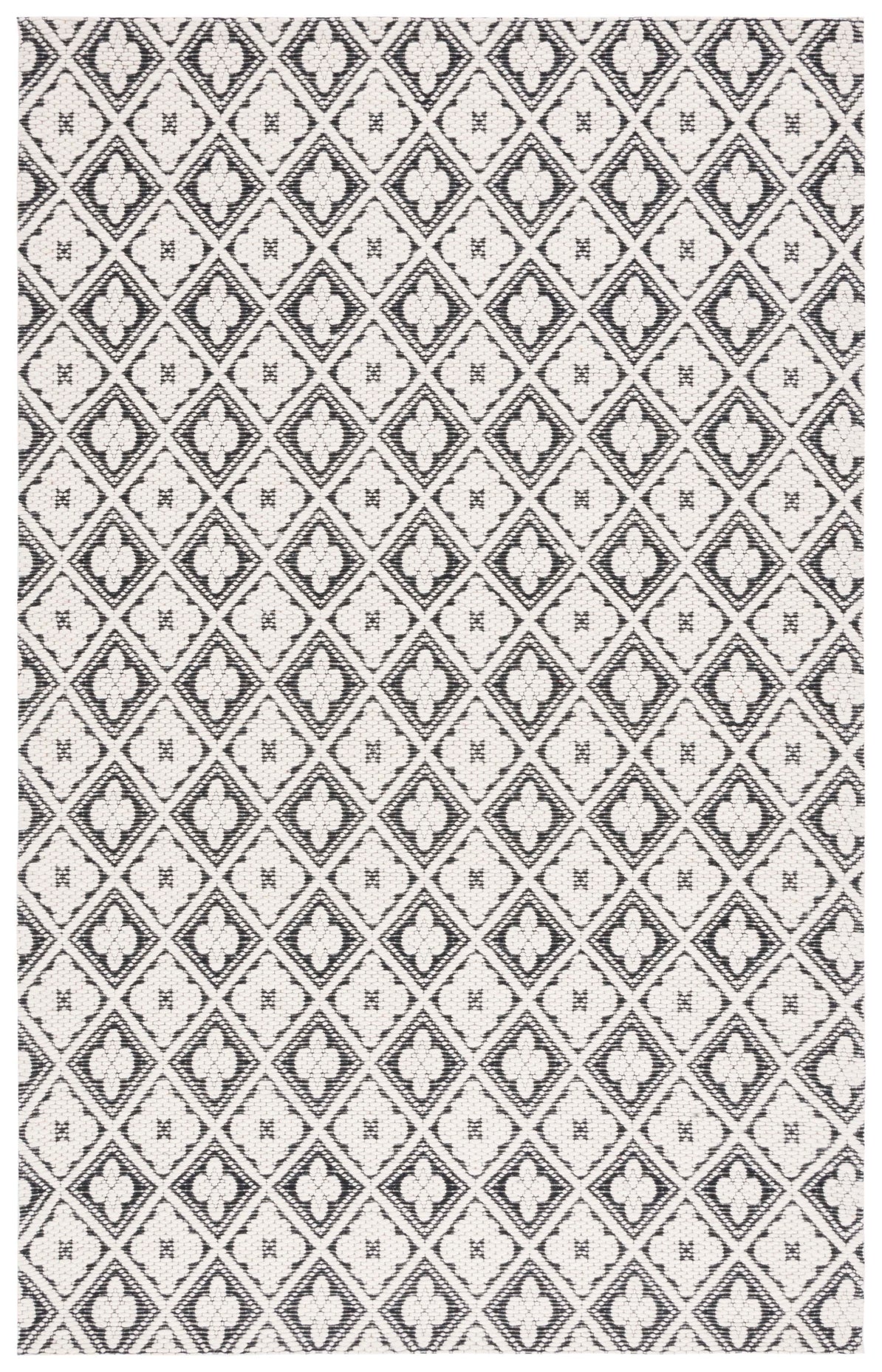 Safavieh Marbella 328 Rug, MRB328 - Black / Ivory