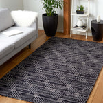 Safavieh Marbella 451 Rug, MRB451 - Black / Ivory