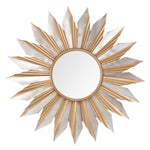 Safavieh Bianca Sunburst Mirror , MRR1000 - Gold