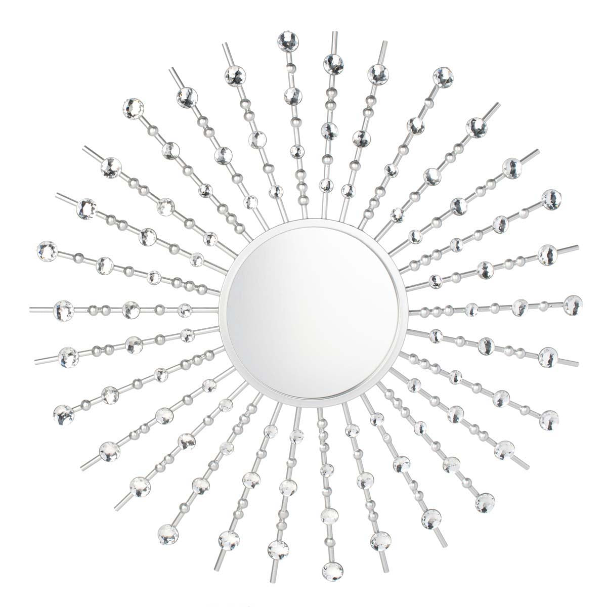 Safavieh Ariela Sunburst Mirror , MRR1009 - Silver