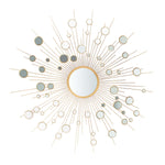 Safavieh Ariah Sunburst Mirror , MRR1030 - Gold