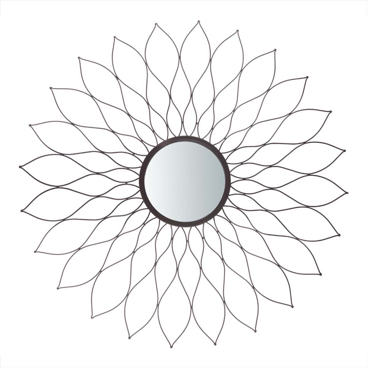 Safavieh Ravin Sunburst Mirror , MRR1031 - Champagne