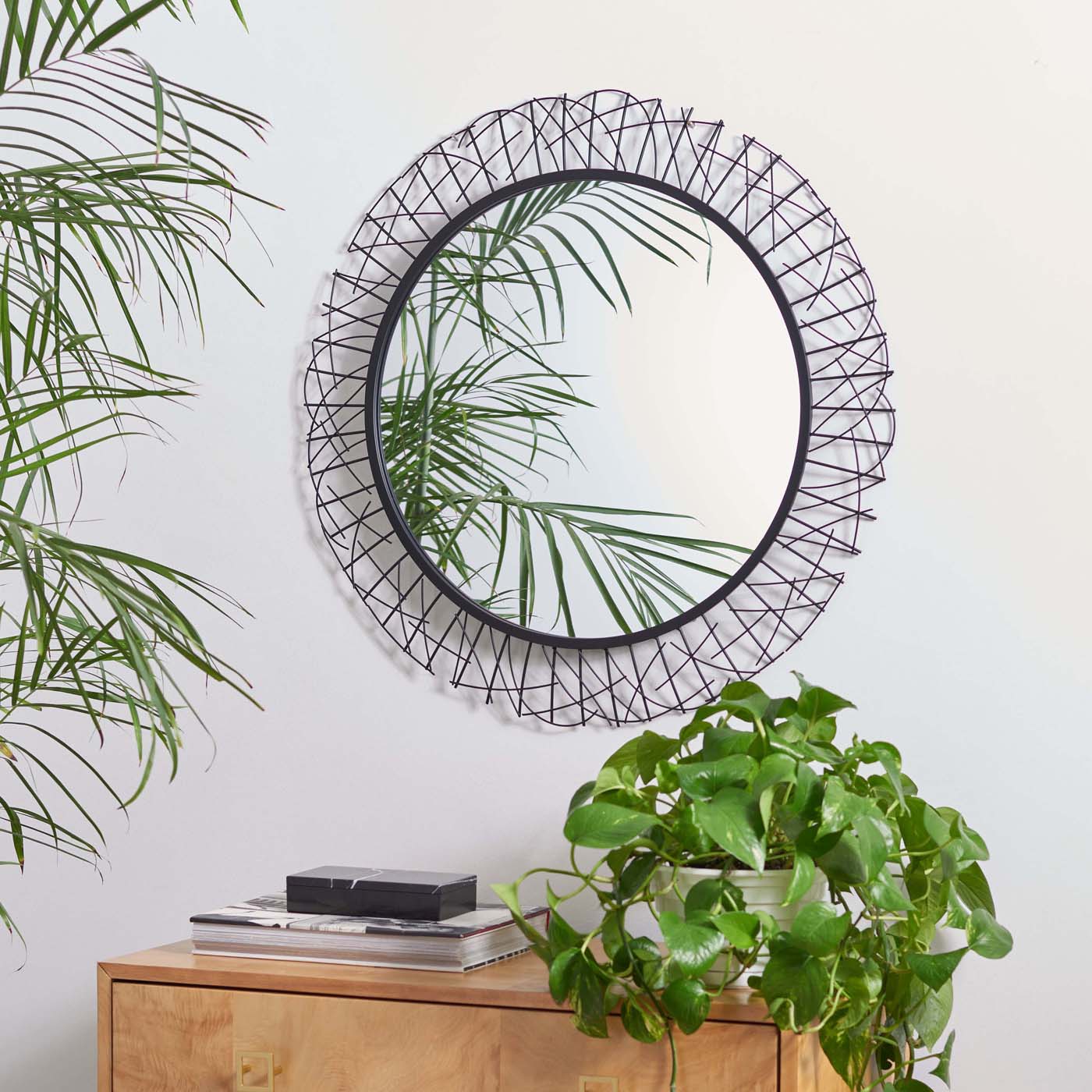 Safavieh Elsie Mirror , MRR1033 - Black