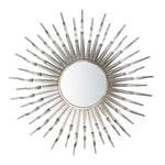 Safavieh Naya Sunburst Mirror , MRR1034 - GunMetal