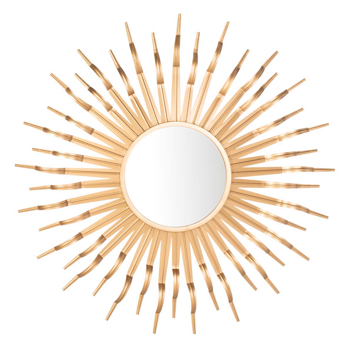 Safavieh Naya Sunburst Mirror , MRR1034 - Gold