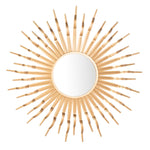 Safavieh Naya Sunburst Mirror , MRR1034 - Gold