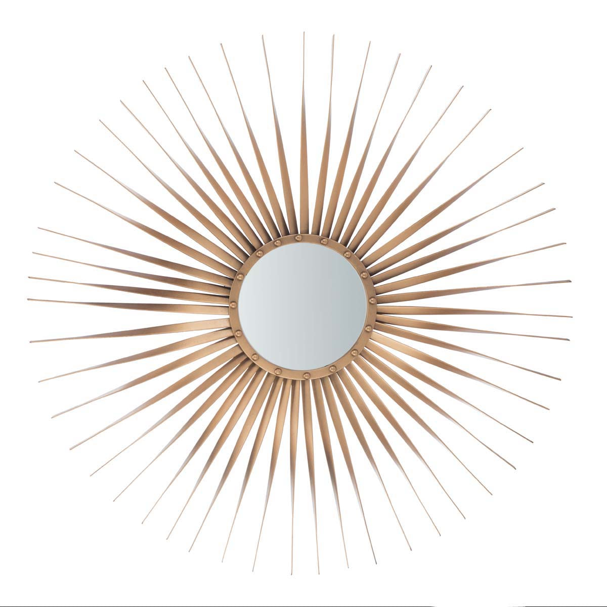 Safavieh Lachlyn Sunburst Mirror , MRR1035 - Gold