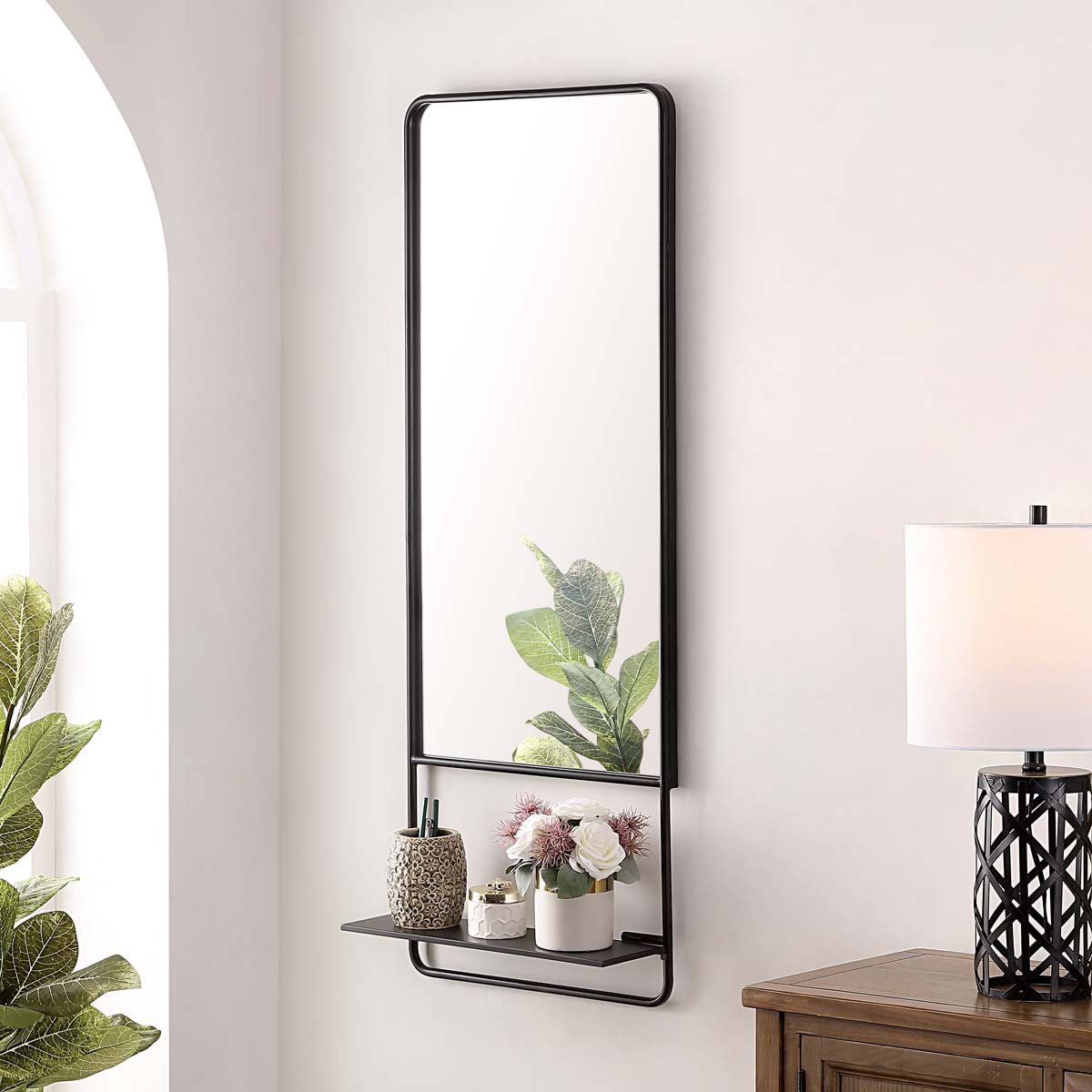 Safavieh Trinsy Mirror , MRR1041 - Black