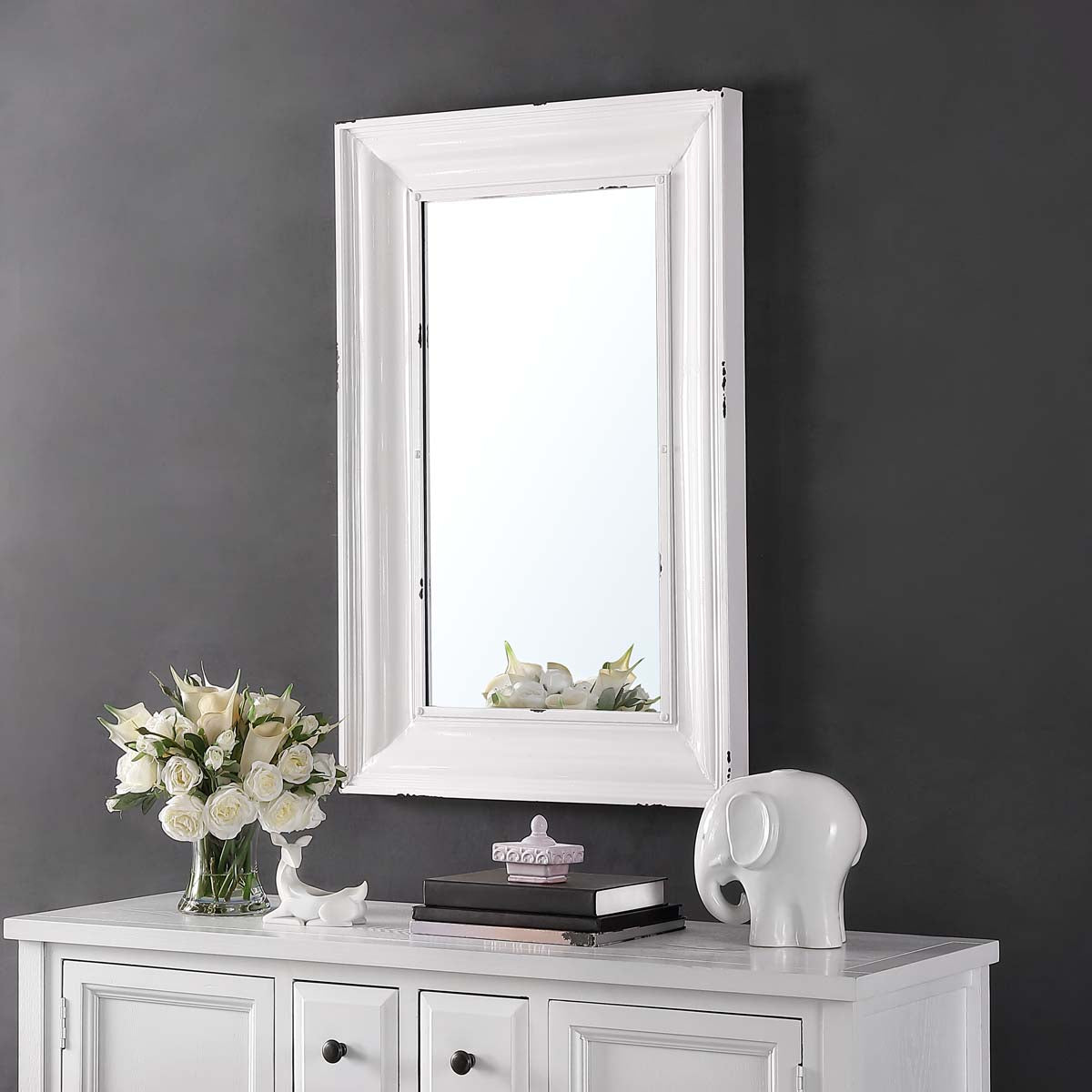 Safavieh Linsa Mirror , MRR1059 - White