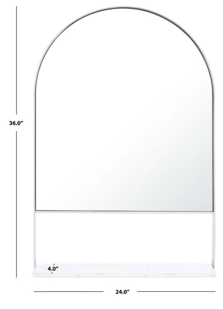 Safavieh Yuriko Mirror , MRR2009 - Silver