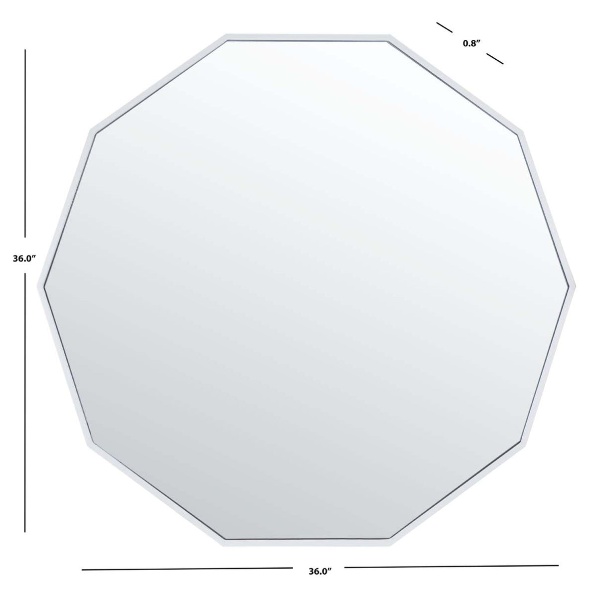 Safavieh Kyna Mirror , MRR2010 - White