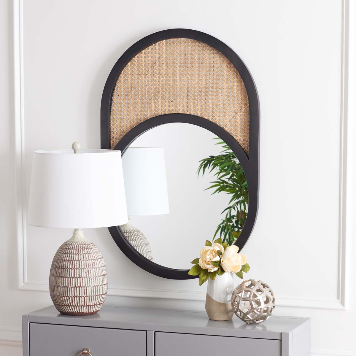 Safavieh Danya Mirror , MRR2019 - Black