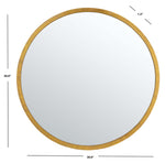 Safavieh Adric Mirror , MRR3033 - Gold Foil