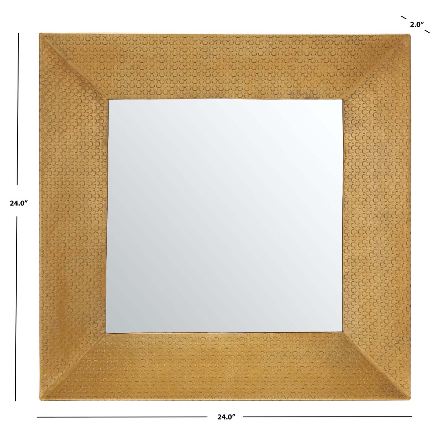 Safavieh Pallava Mirror , MRR3061 - Gold