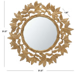 Safavieh Nivaria Mirror , MRR3062 - Antique Brass