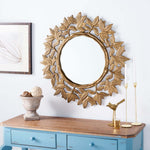 Safavieh Nivaria Mirror , MRR3062 - Antique Brass