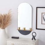 Safavieh Norbury Mirror , MRR3063 - Brass/Black
