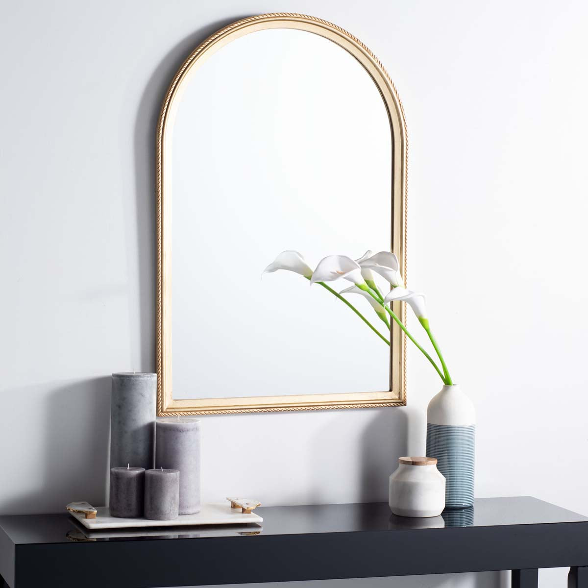 Safavieh Lensi Mirror , MRR5004 - Gold
