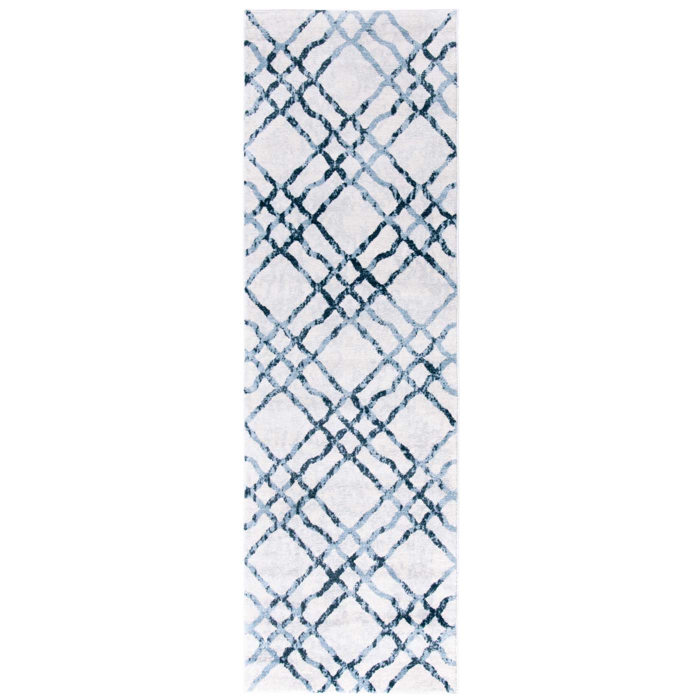 Martha Stewart 0957 Rug, MSR0957 - Ivory / Turquoise