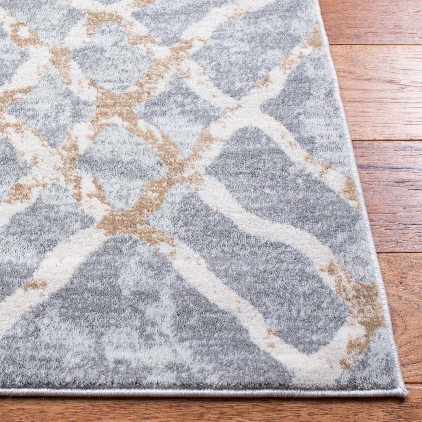 Martha Stewart 0957 Rug, MSR0957 - Silver / Ivory