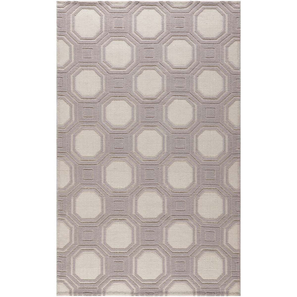 Martha Stewart 2554 Rug, MSR2554 - Ivory / Purple