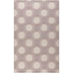 Martha Stewart 2554 Rug, MSR2554 - Ivory / Purple