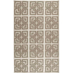Martha Stewart 2558 Rug, MSR2558 - Ivory / Brown