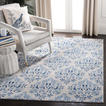 Martha Stewart 2856 Rug, MSR2856 - Cream / Blue