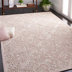 Martha Stewart 3511 Rug, MSR3511 - Ivory / Pink