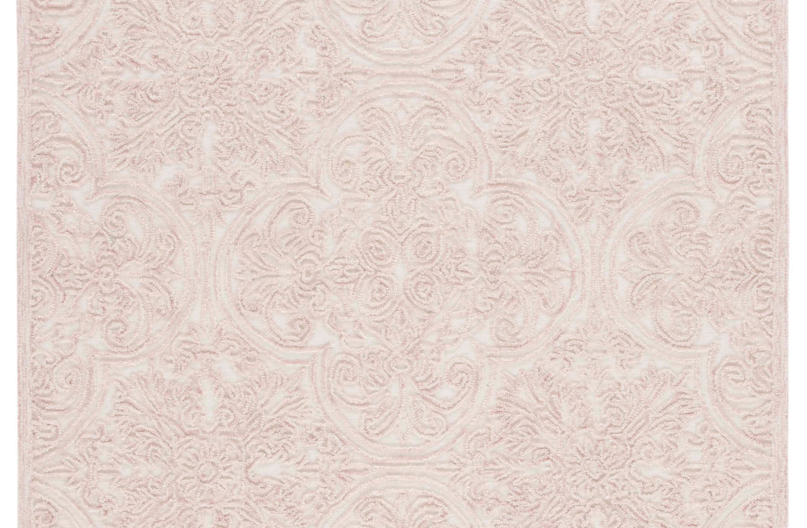 Martha Stewart 3511 Rug, MSR3511 - Ivory / Pink