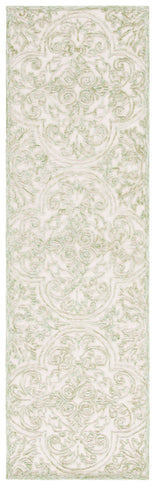 Martha Stewart 3511 Rug, MSR3511 - Ivory / Green