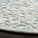 Martha Stewart 3513 Rug, MSR3513 - Blue / Ivory 9' x 12'