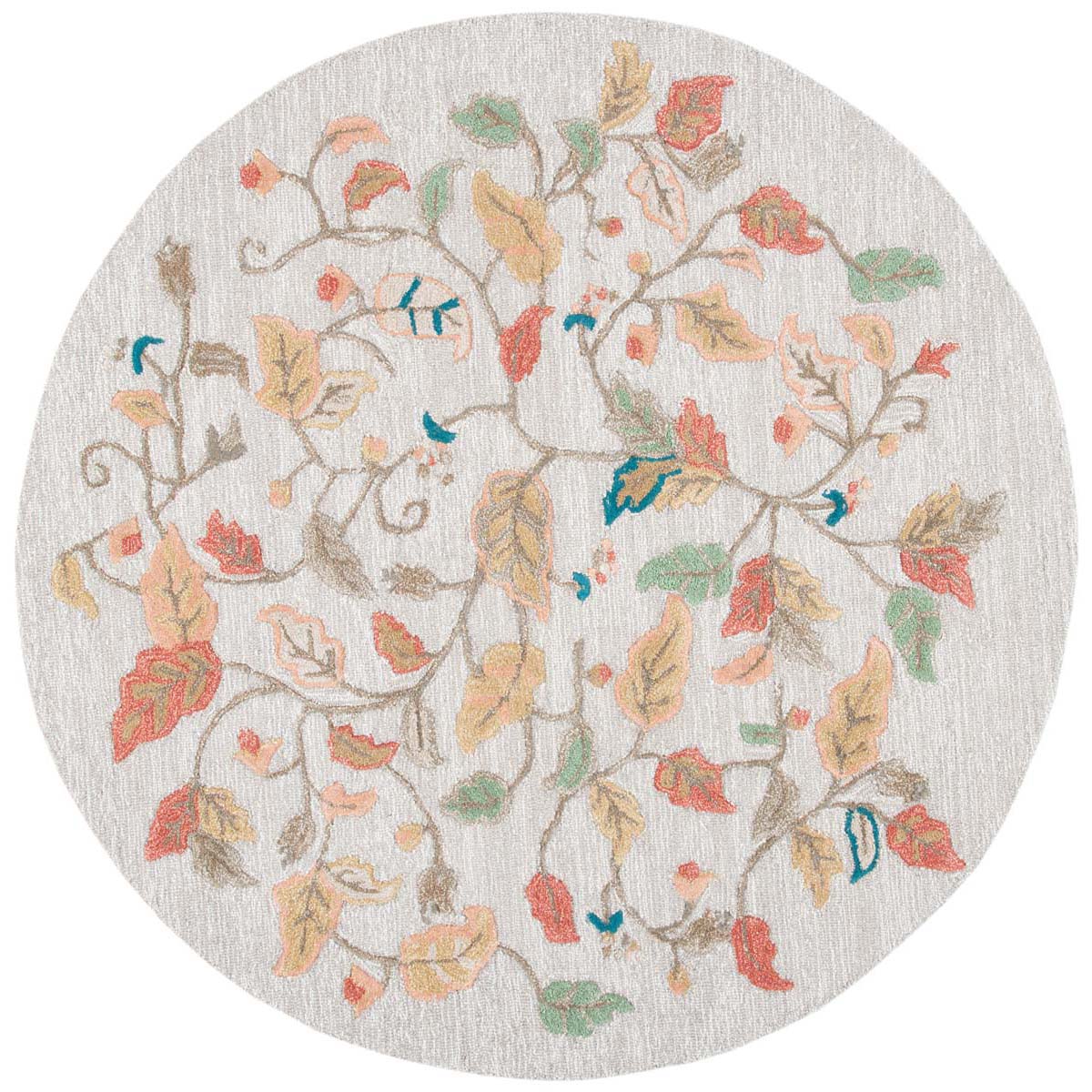 Martha Stewart 3611 Rug, MSR3611 - Persimmon Red