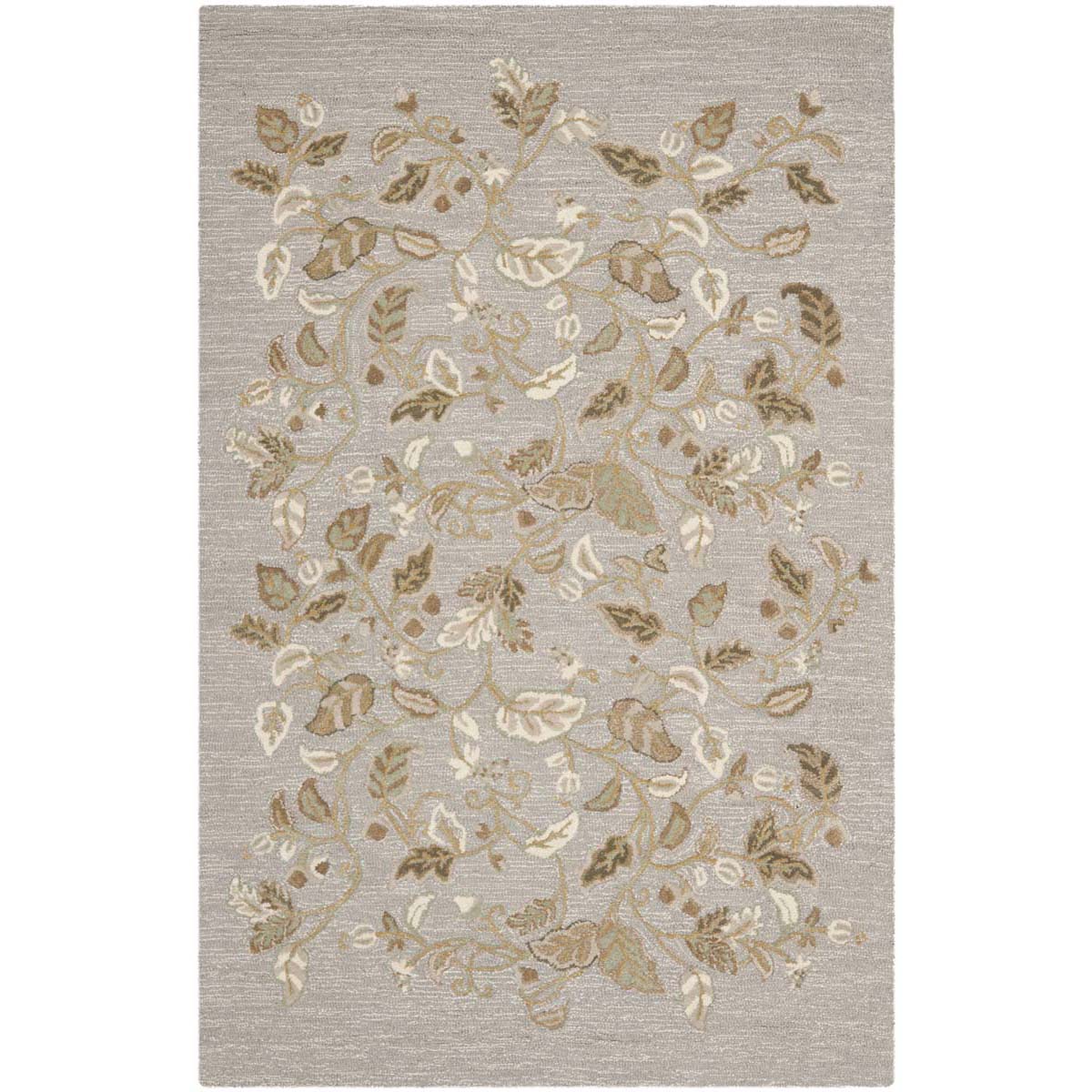 Martha Stewart 3611 Rug, MSR3611 - Gray Squirrel